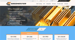 Desktop Screenshot of goodhoster.net