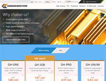 Tablet Screenshot of goodhoster.net